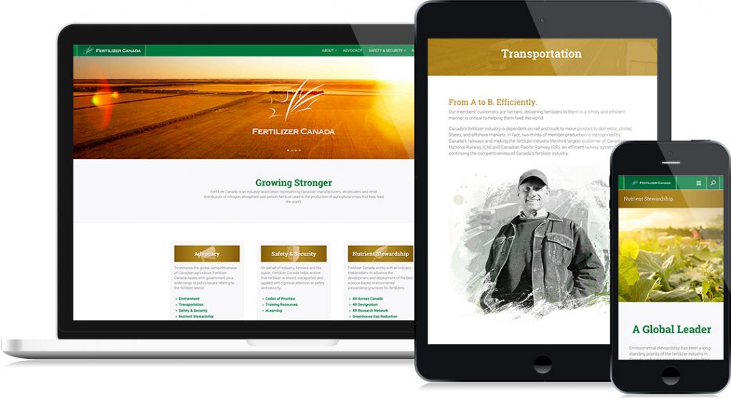 Fertilizer Canada – Website Design