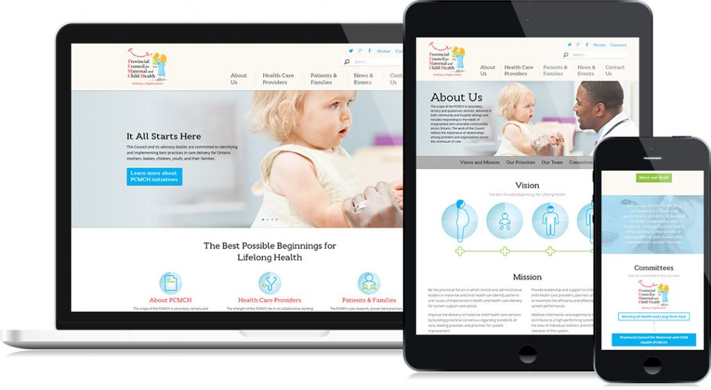 PCMCH – New Website Design