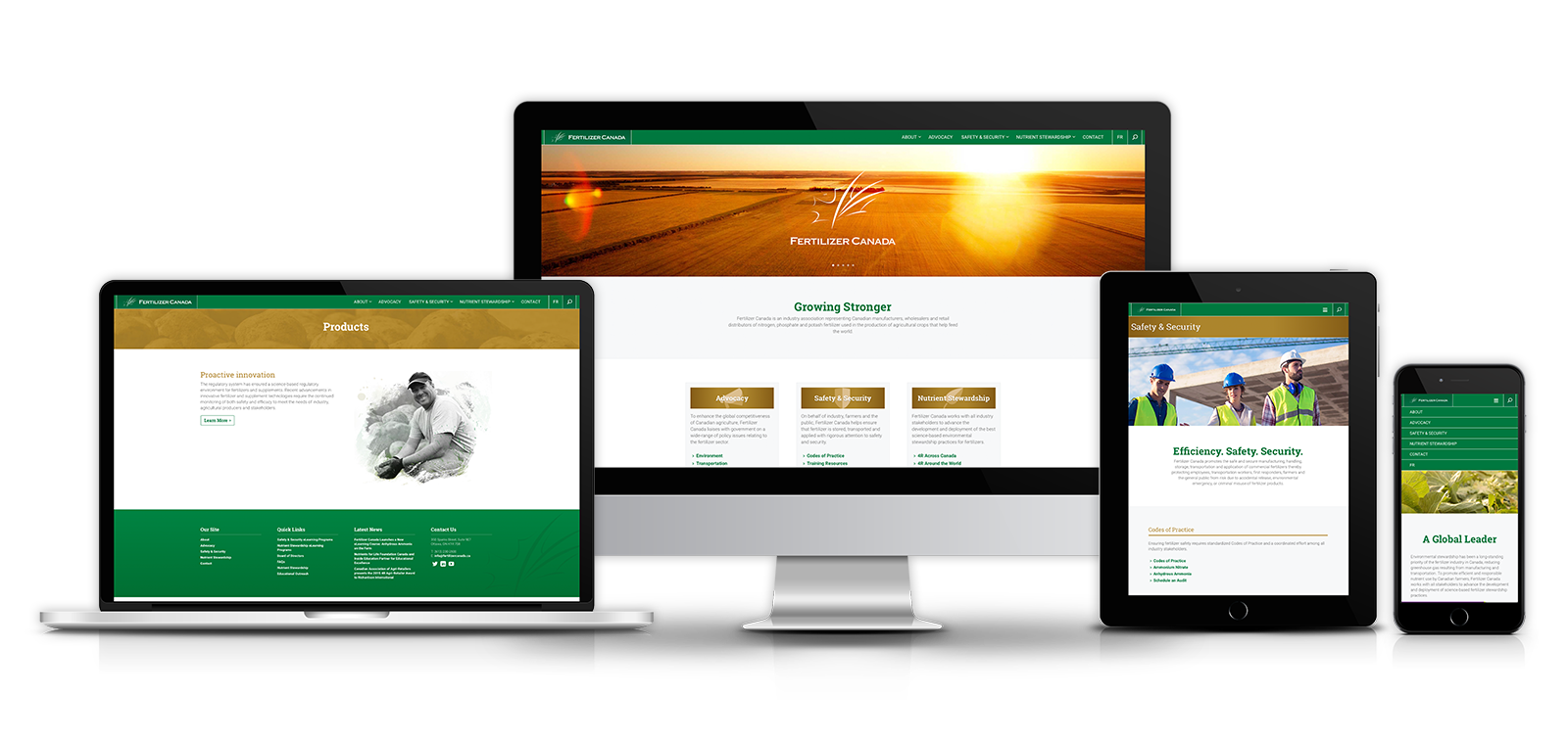 Fertilizer Canada - Web Design