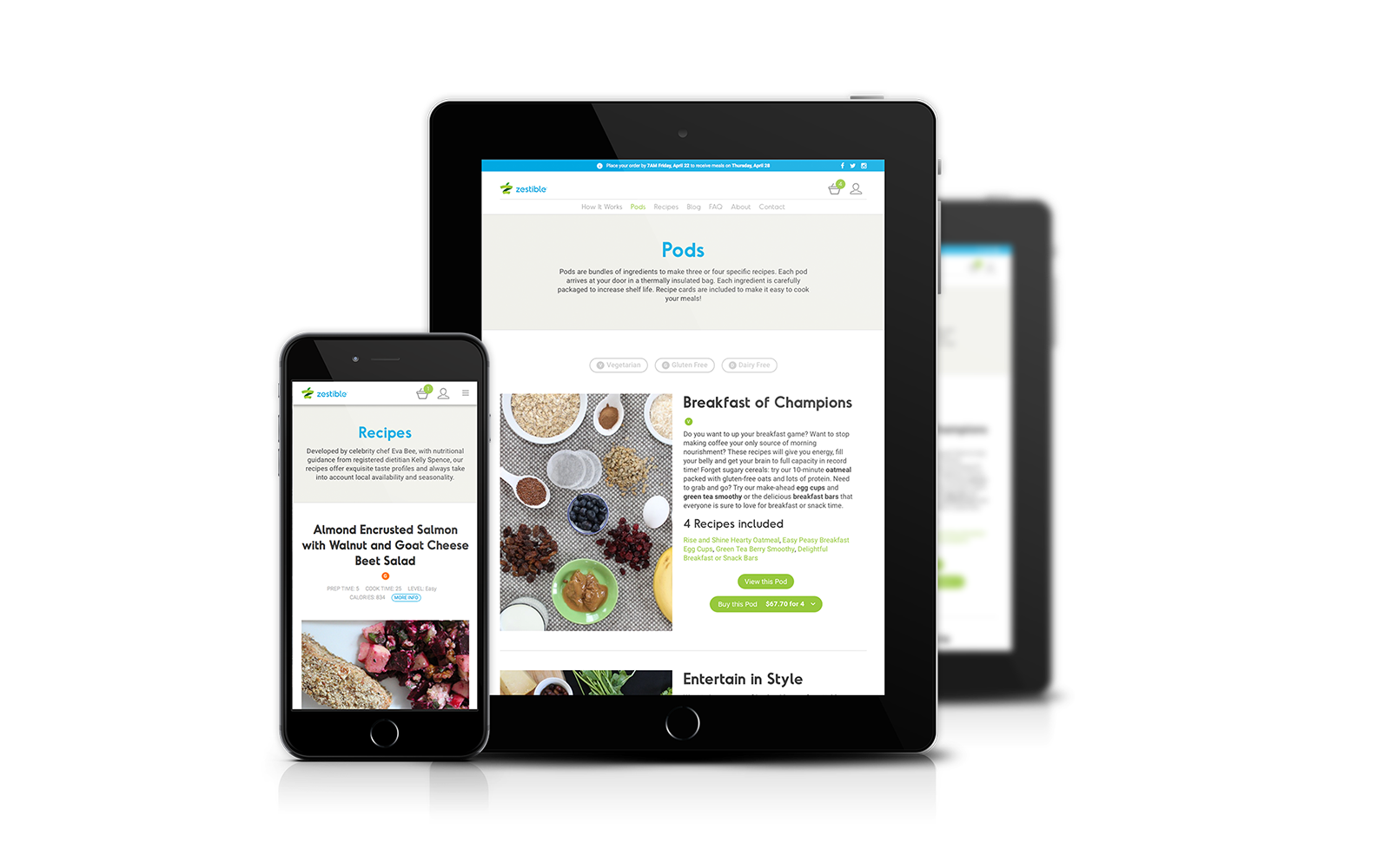 Zestible - Responsive Web Design