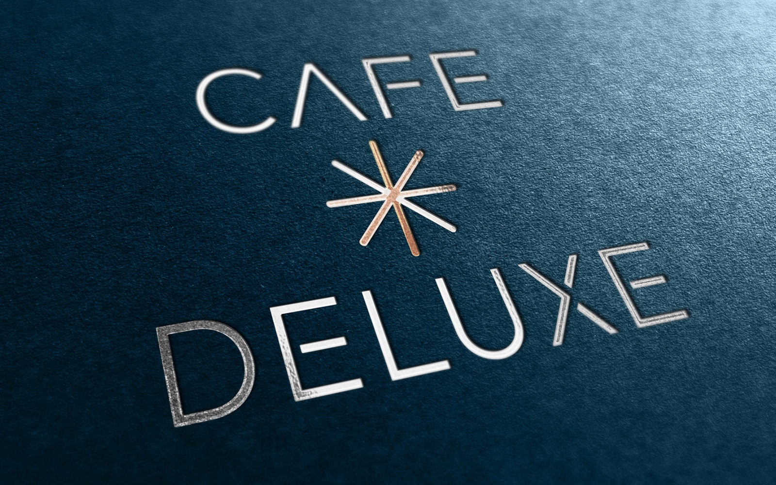 Cafe Deluxe - Foil Stamp