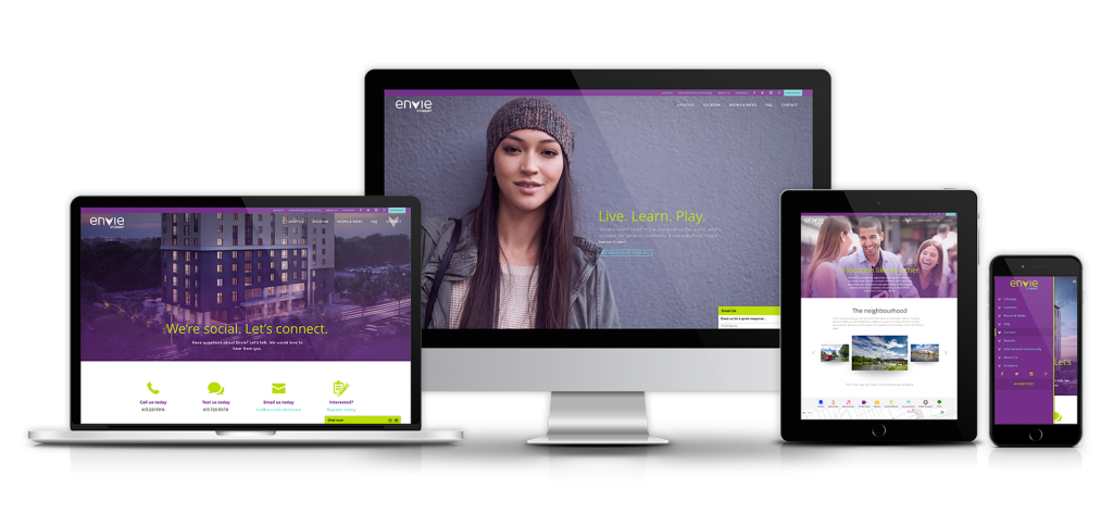 Designing a bold, modern experience for a student-focused brand