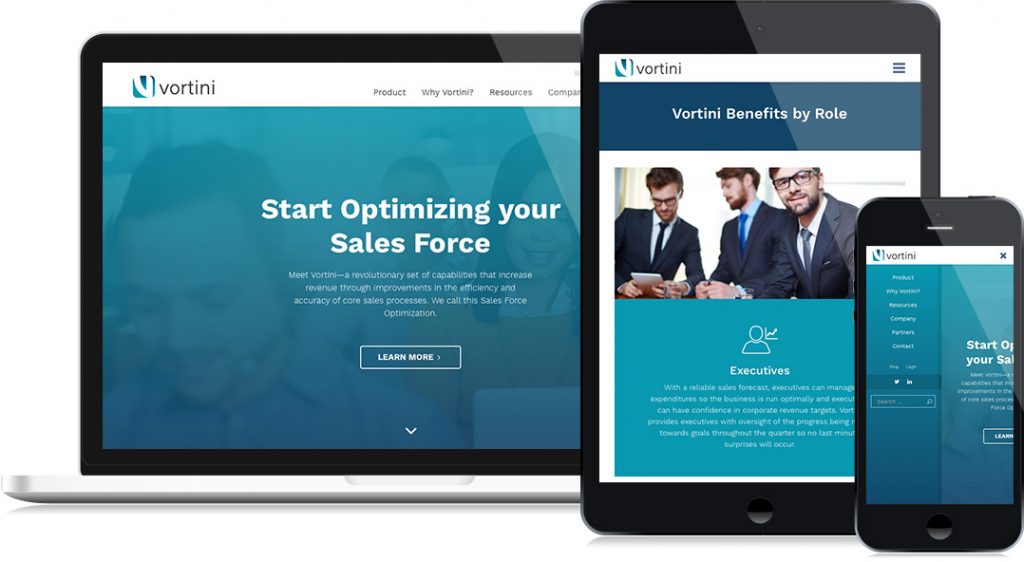 Vortini – New Website Design