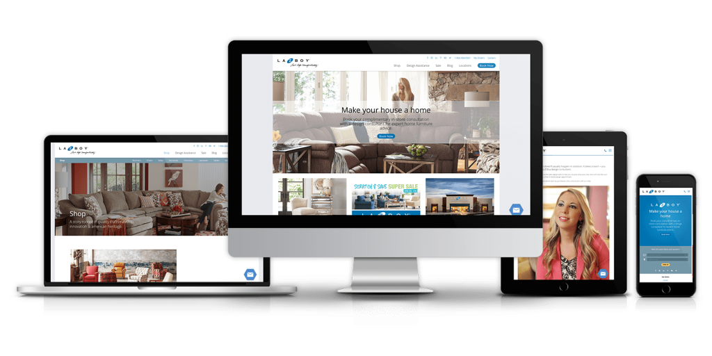 La-Z-Boy – New Website Design