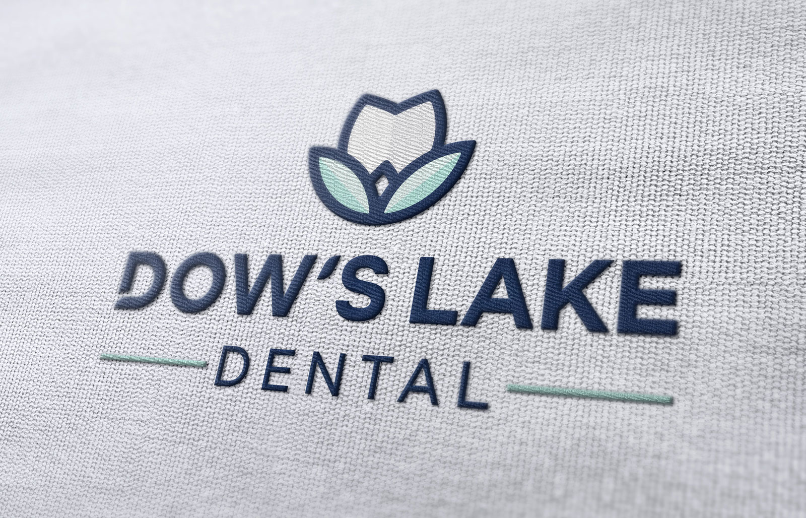 Dow's Lake Dental - Embroidered Logo Design