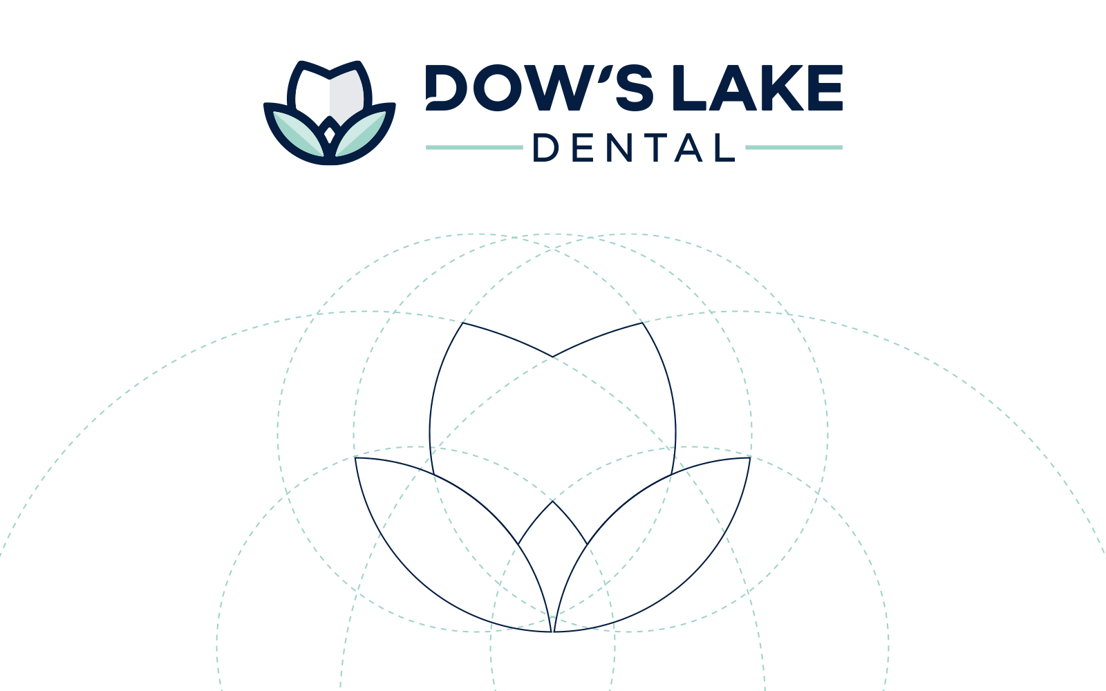 Dow's Lake Dental - Logo Design Formation