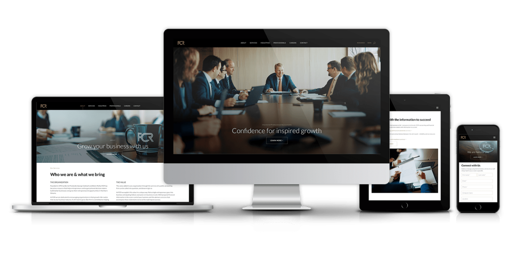 FCR – New Website Design