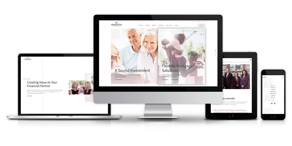 Magenta Investments – New Website Design