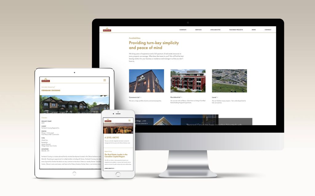 Regional Group – New Website Design