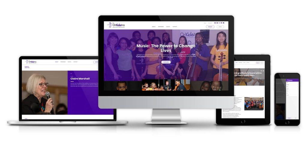 OrKidstra – New Website Design