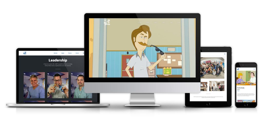 Big Jump – New Website Design