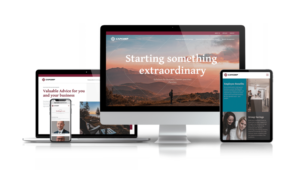 CAPCORP – Rebrand & New Website