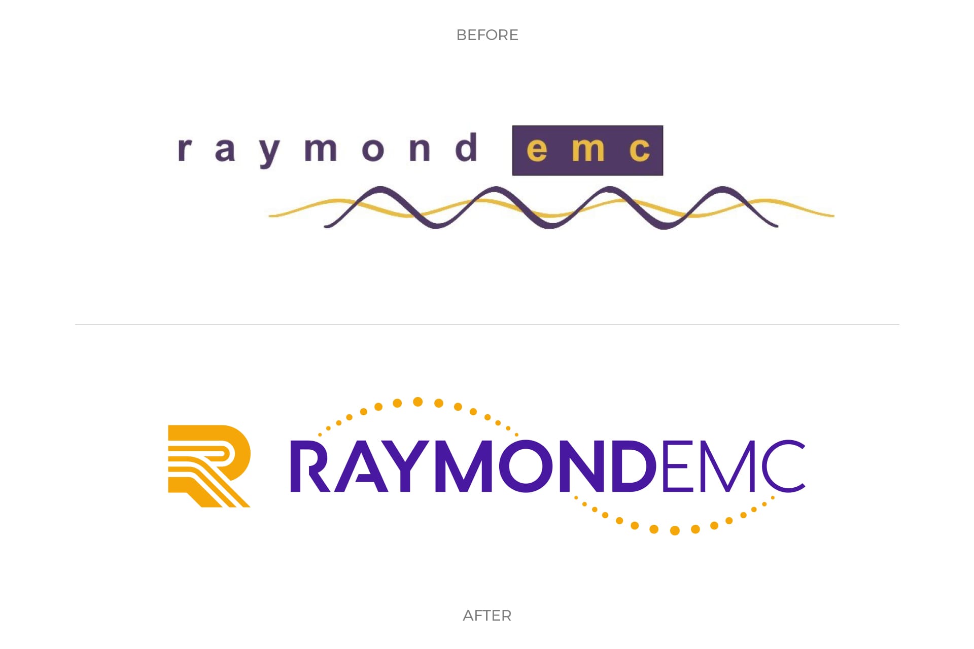 REMC - Logo Design (Before and After)