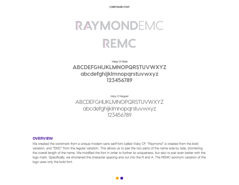 REMC - Logo Design (Font)