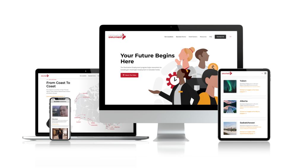 Destination Employment (Hotel Association Of Canada) – New Website