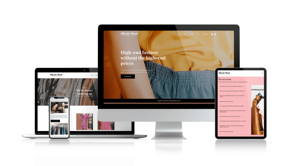 Rikochet Resale – New Website