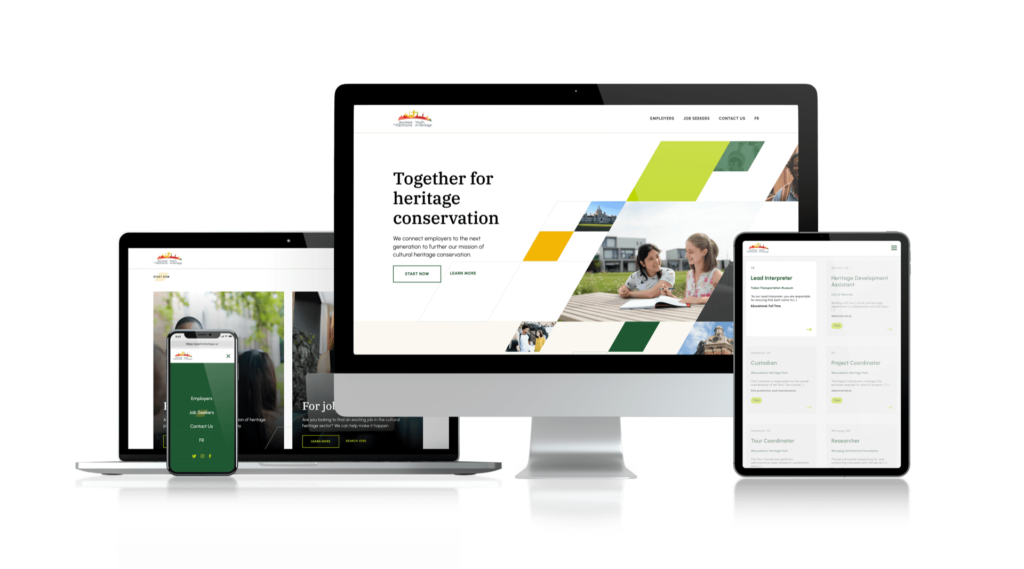 Youth In Heritage (ICOMOS Canada) – New Website Design