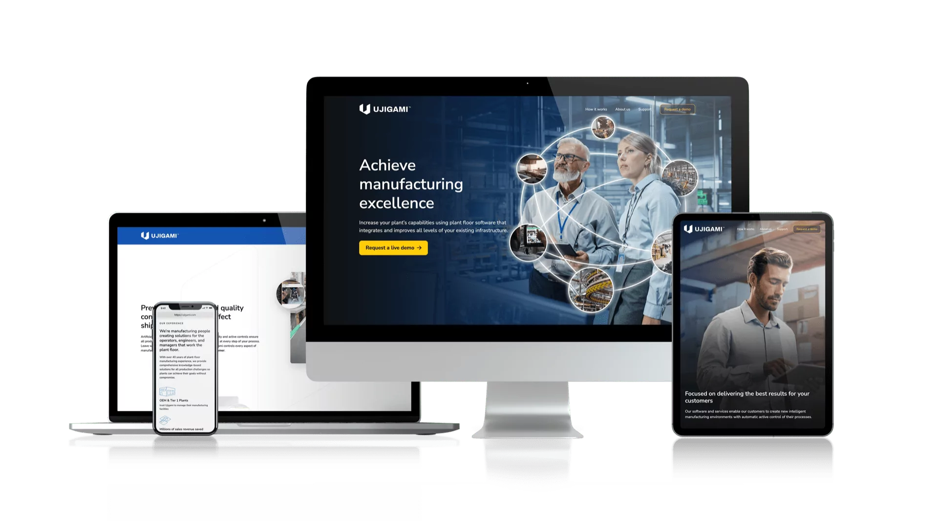 Ujigami - Responsive Website Design