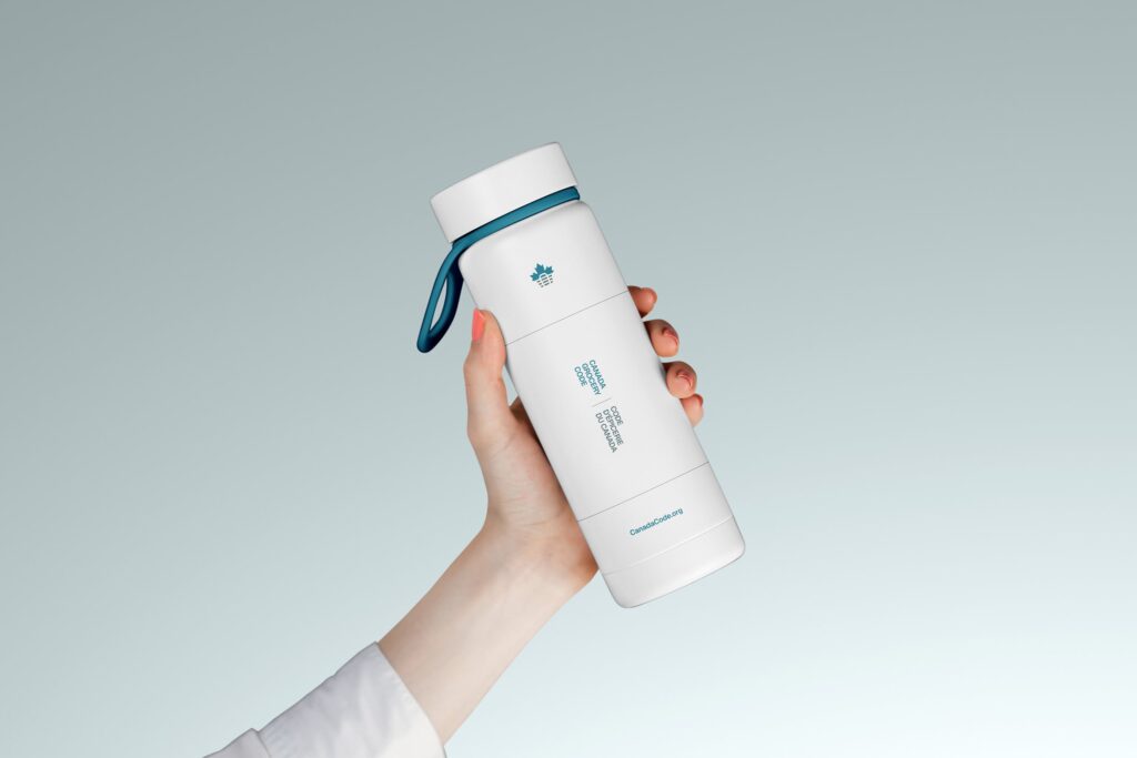 Canada Grocery Code - Water Bottle Design