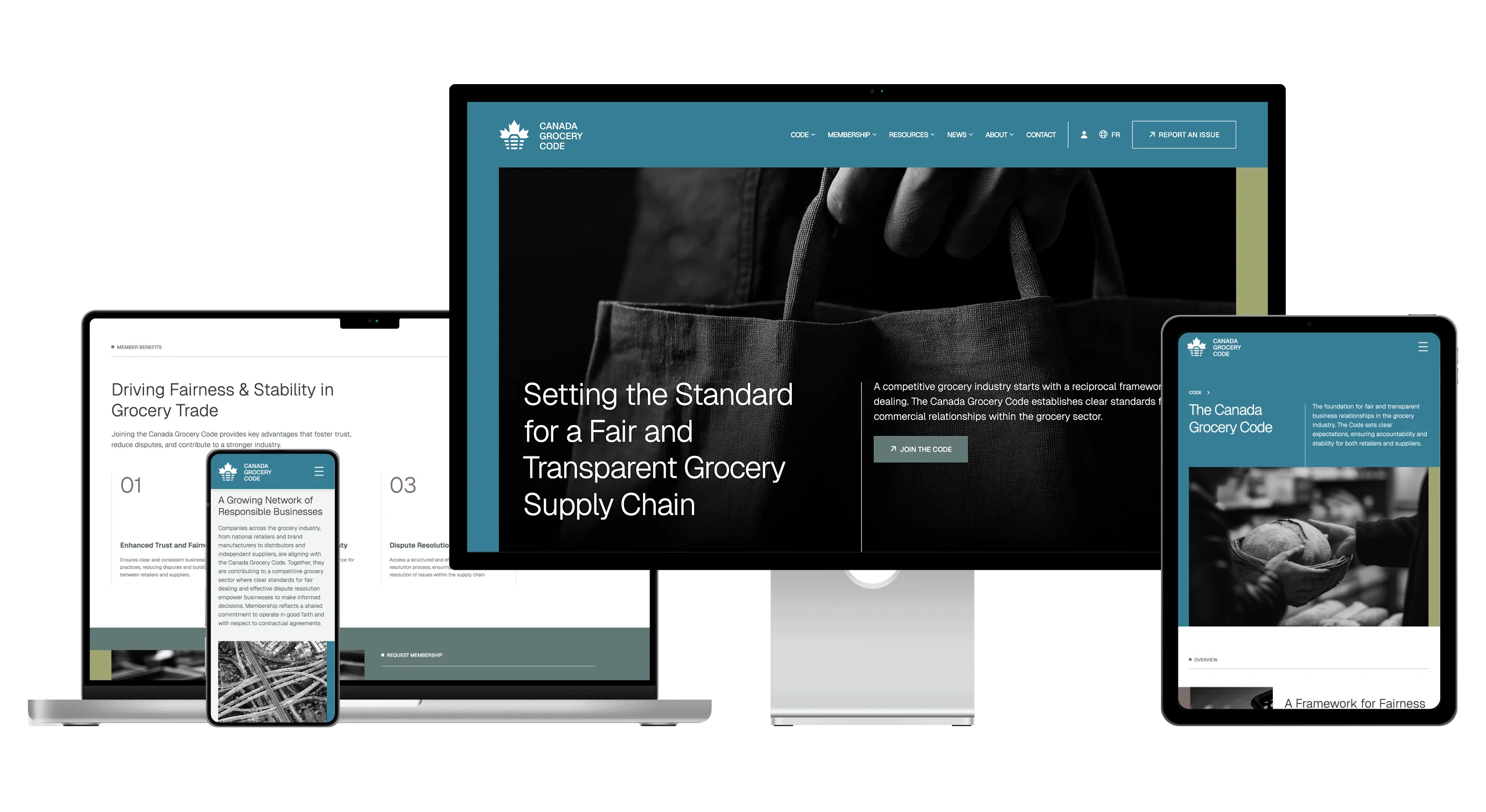 The refreshed brand and website design