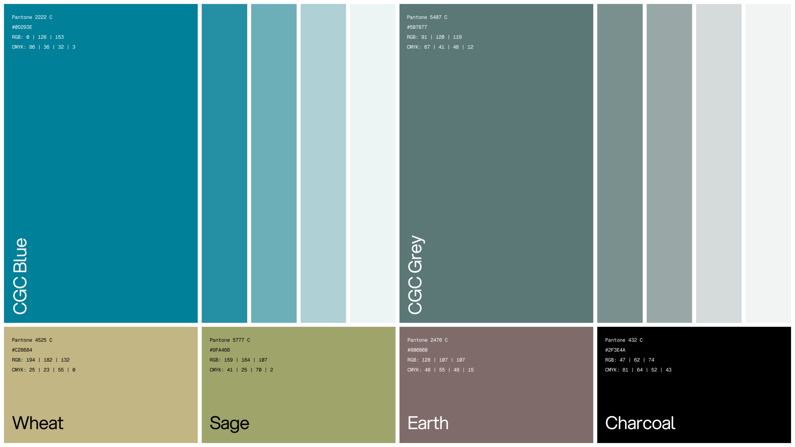 Canada Grocery Code - Colour Palette