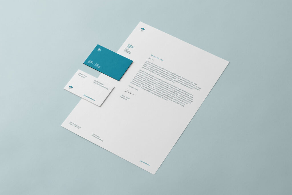 Canada Grocery Code - Stationery Design