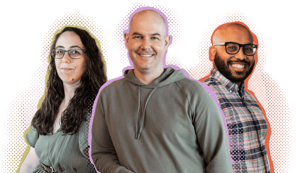 Sarah, Chad and Marlon