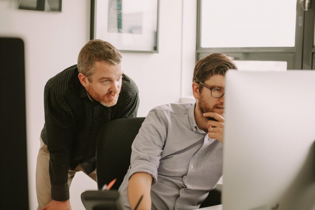 Seb and Jim discuss a project