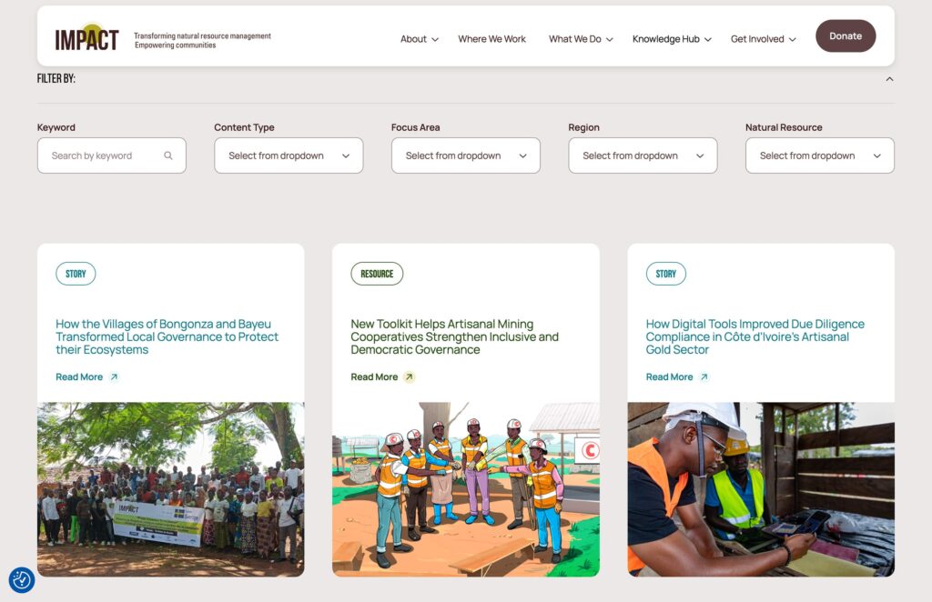 The new IMPACT knowledge hub