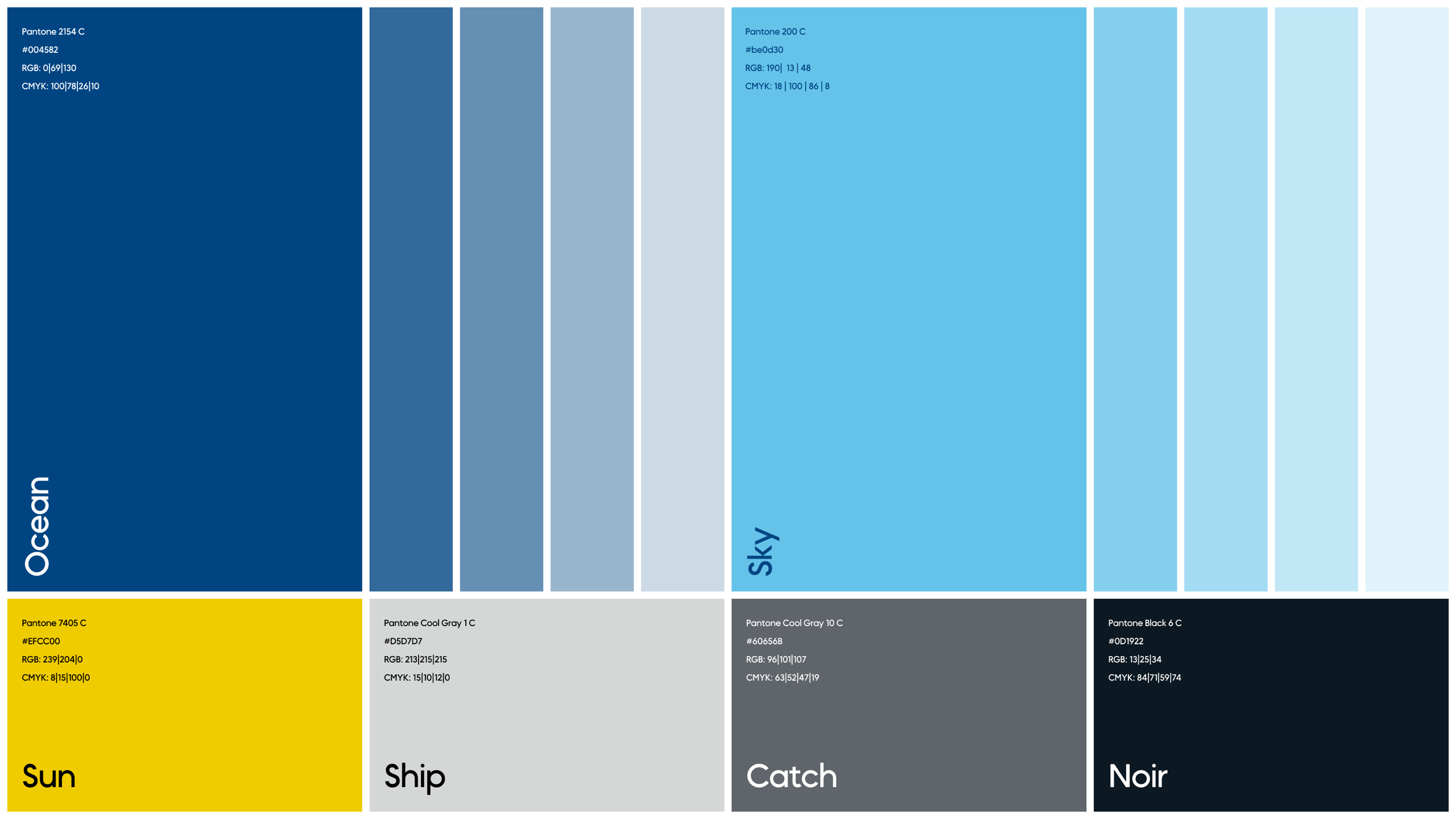 The ICFA Brand Colour Palette