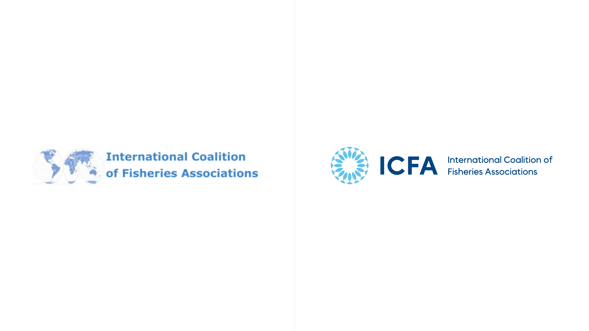 ICFA Logo - Before and After
