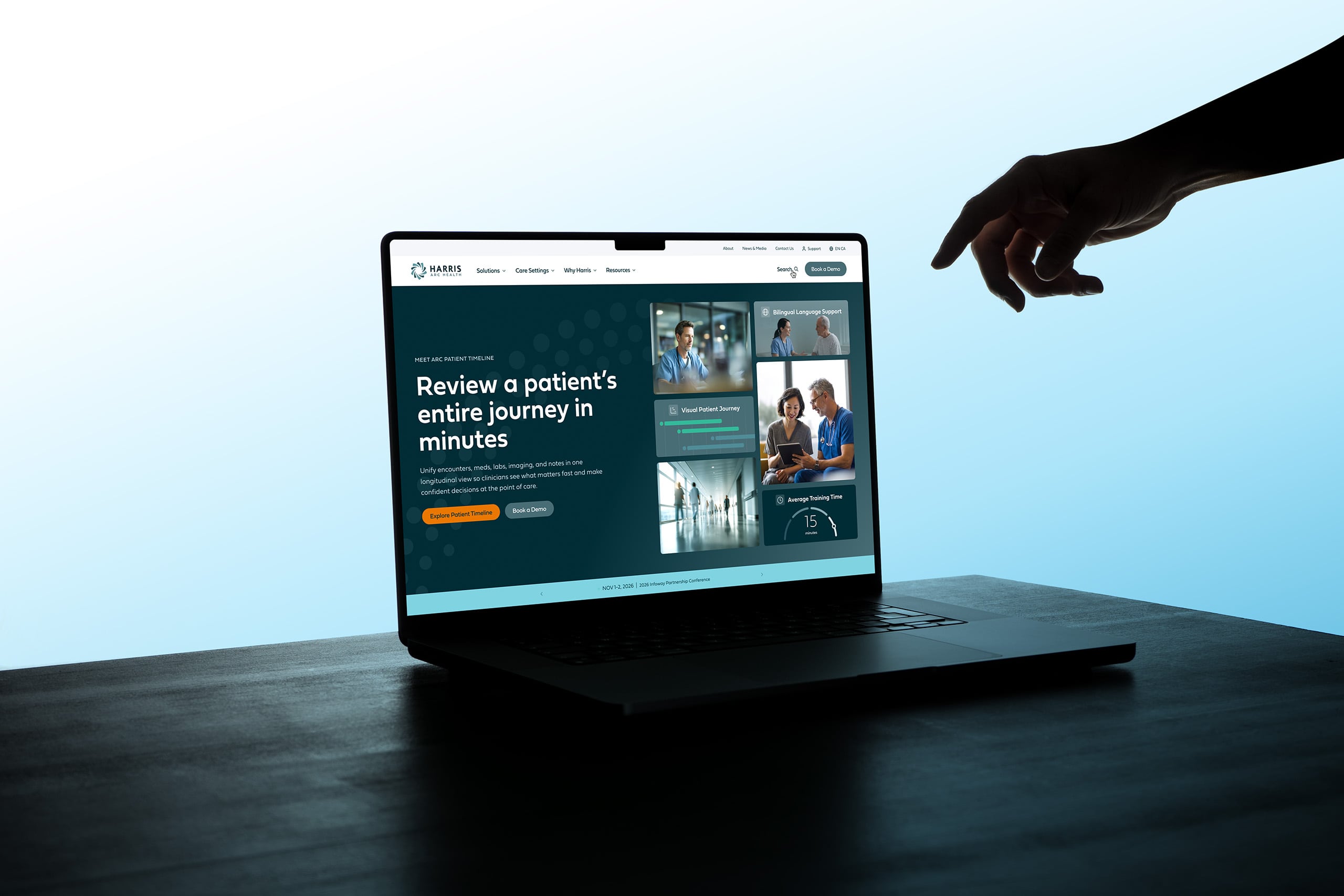 Harris Arc Health's New Website